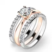 Set troch zásnubných prsteňov 10770-SET02-RB