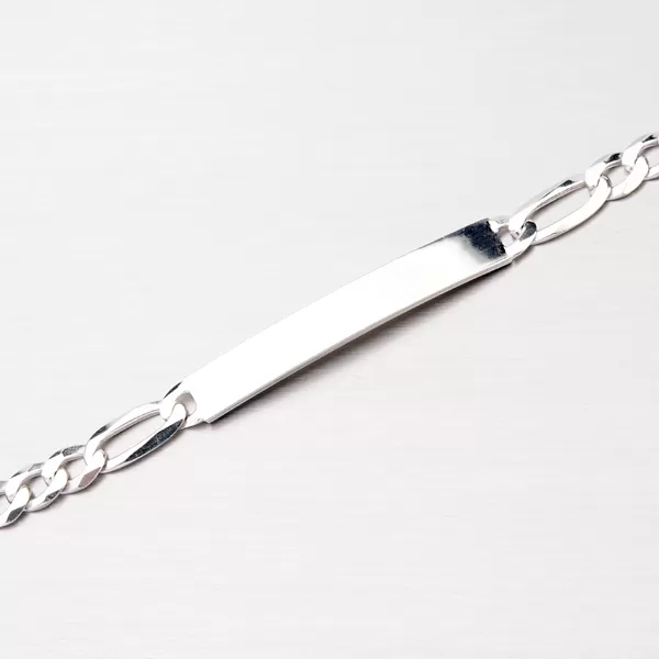 Krásny náramok s doštičkou na rytinu B2000288-0009-SLX