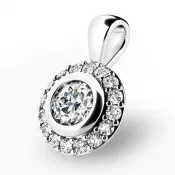 Briliantový prívesok 10823-B