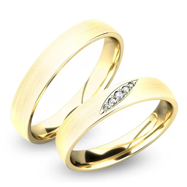 Snubné prstene zlaté SP-61038