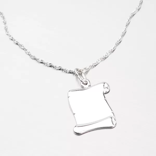 Strieborná doštička - pergamen M5542