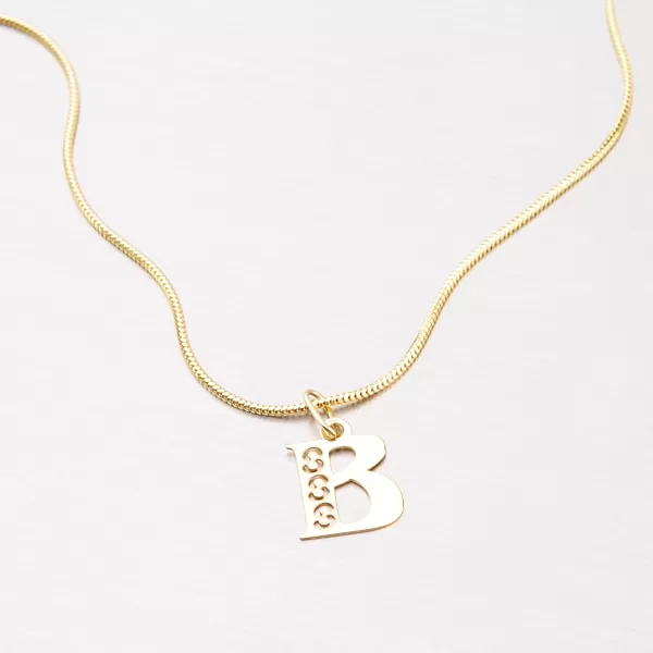 Zlaté písmenko B 442-0001-B