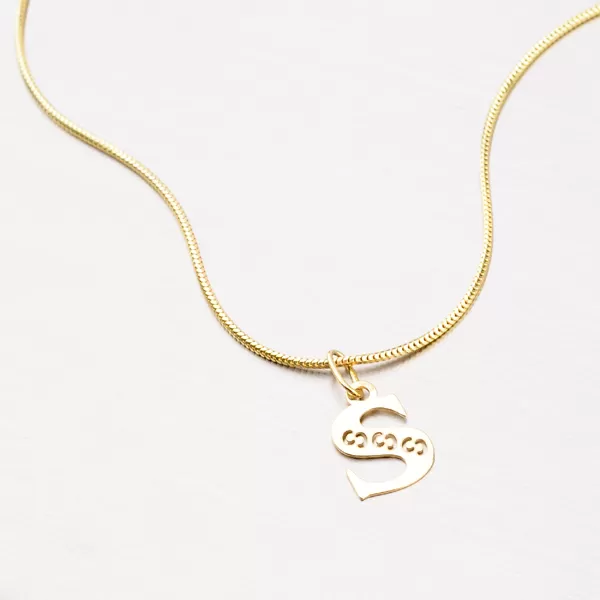 Zlaté písmenko S 442-0001-S