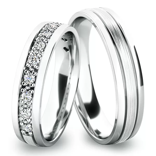 Snubné prstene zo žltého zlata SP-61052