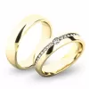 Snubné prstene zo žltého zlata SP-61054