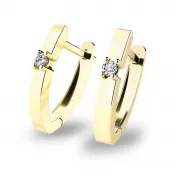 Náušnice s diamantmi 10892-ZL-DIA