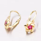 Detské kvietky zo žltého zlata 52DN-2201ZČ