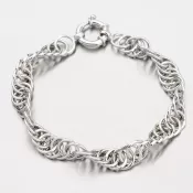 Krásny strieborný náramok 92003043-50-SLX