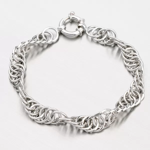 Krásny strieborný náramok 92003043-50-SLX