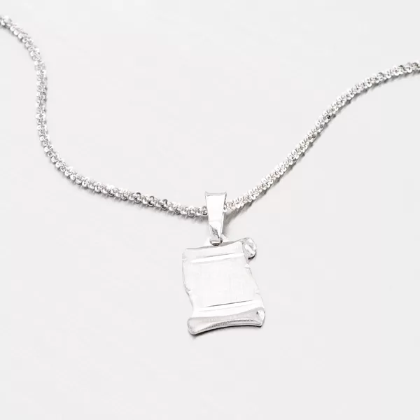 Pergamen zo striebra s možnosťou rytiny XKXC-3002