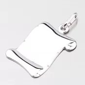 Strieborná doštička - pergamen M5542