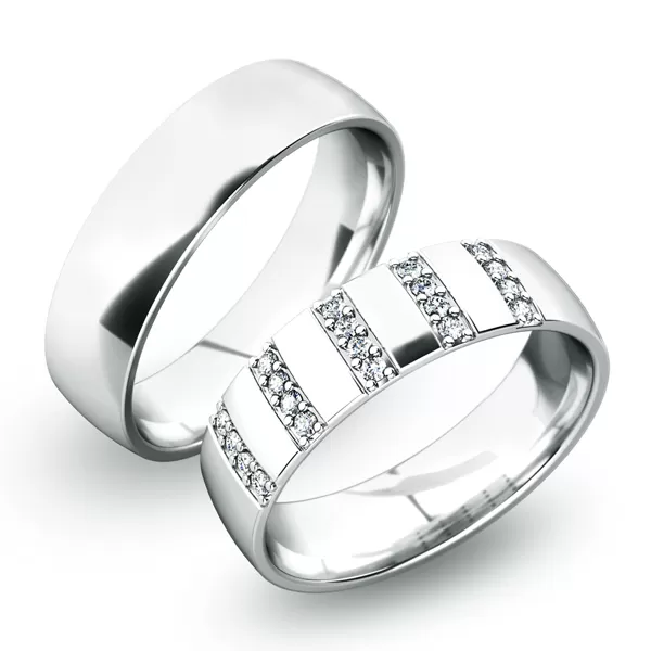 Snubné prstene zo žltého zlata SP-61025Z