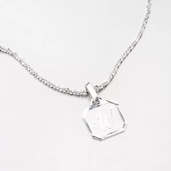 Prívesok s písmenkom W M5120-W