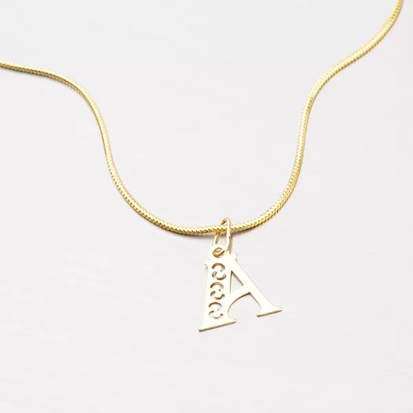 Zlaté písmenko A 442-0001-A