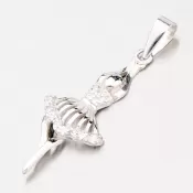 Strieborný baletka - prívesok P1603616-1905-SLX