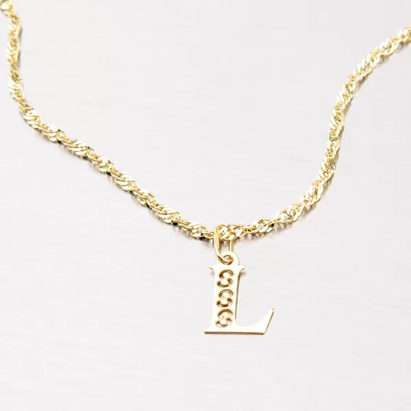 Zlaté písmenko L 442-0001-L