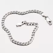 Strieborný náramok Pancer CHRS-08-100-FLAT-SPP