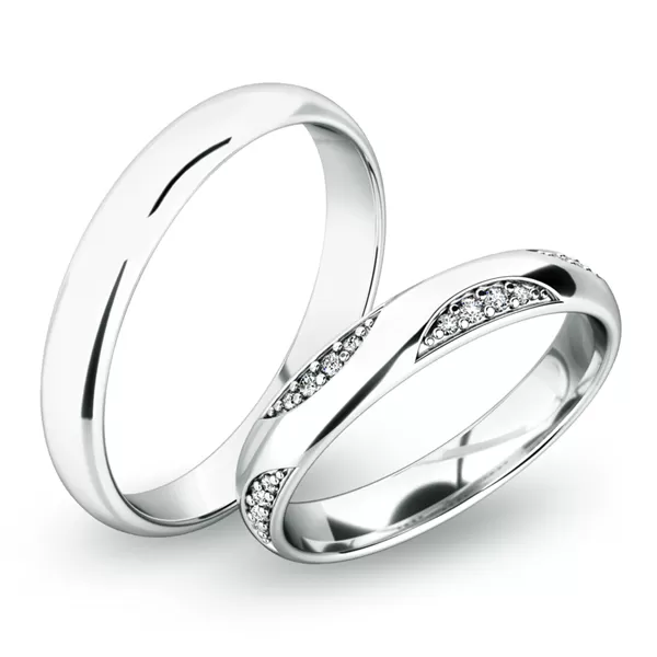 Snubné prstene zo žltého zlata SP-61050