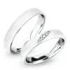 Snubné prstene - striebro SP-61038-Ag