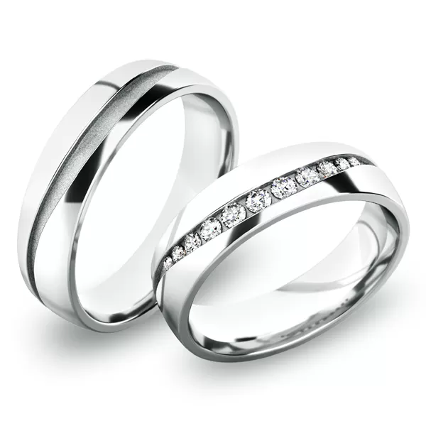 Zlaté snubné prstene SP-61057