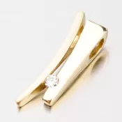 Elegantný prívesok zo žltého zlata DZ1702ZL