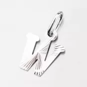 Strieborné písmenko - W M5114-FC-W