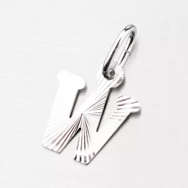 Strieborné písmenko - W M5114-FC-W