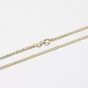 Zlatá pletená retiazka 45-1205