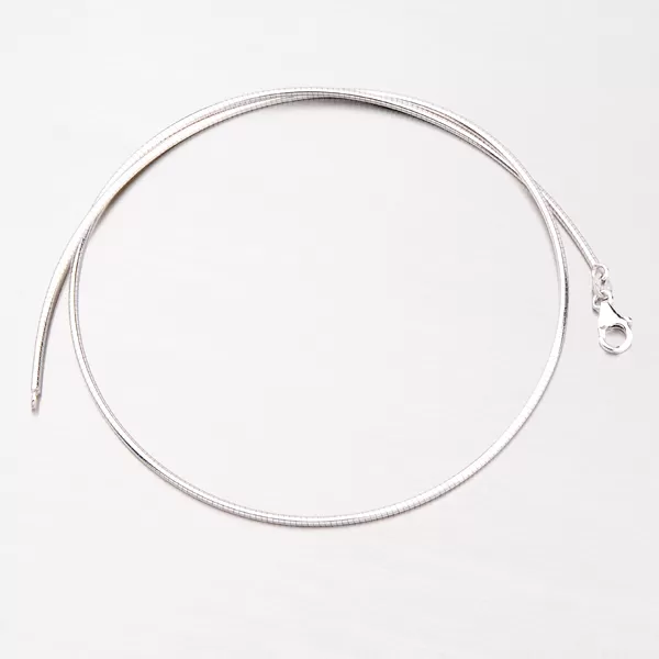 Pevný náhrdelník zo striebra 92003043-53-SLX