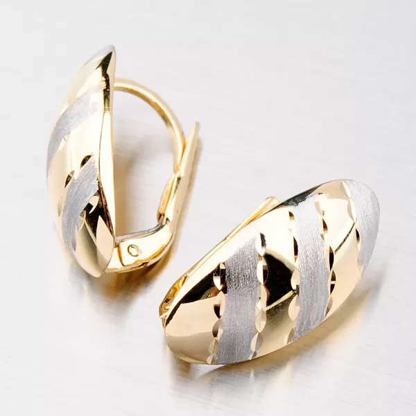 Zlaté náušnice 12-265