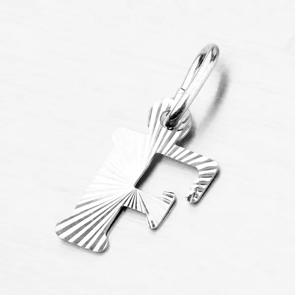 Strieborné písmenko - F M5114-FC-F