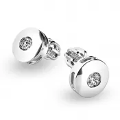 Zlaté náušnice s diamantmi 10911-NS-B-DIA