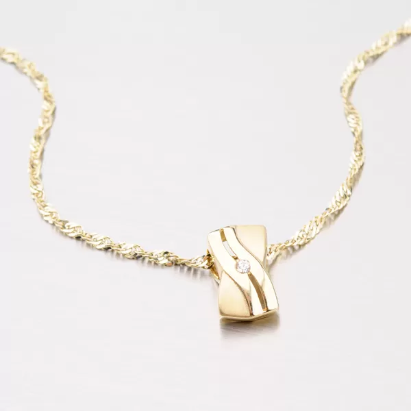 Prívesok zo žltého zlata DZ1751ZL