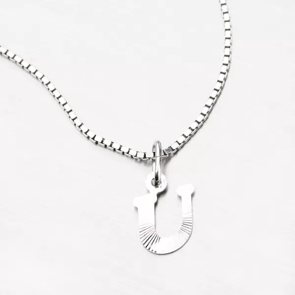 Strieborné písmenko - U M5114-FC-U