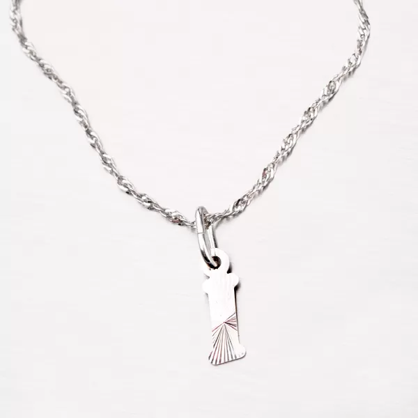 Strieborné písmenko - I M5114-FC-I