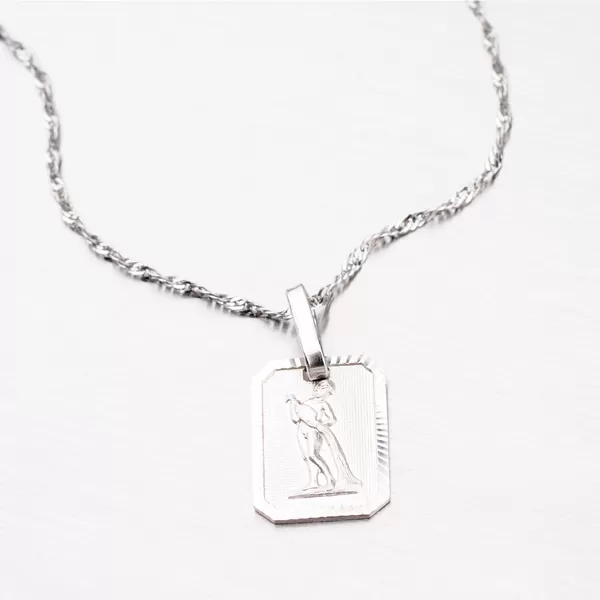 Vodnár - strieborné mesačné znamenie M5013-01