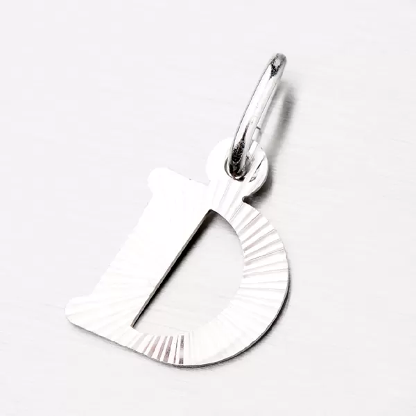 Strieborné písmenko - D M5114-FC-D