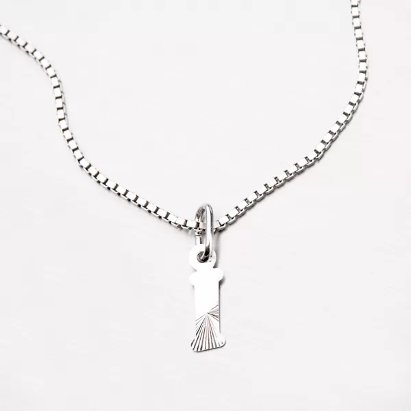 Strieborné písmenko - I M5114-FC-I