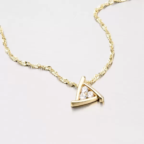 Prívesok zo žltého zlata DZ1926ZL