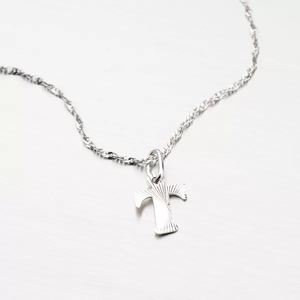 Strieborné písmenko - T M5114-FC-T