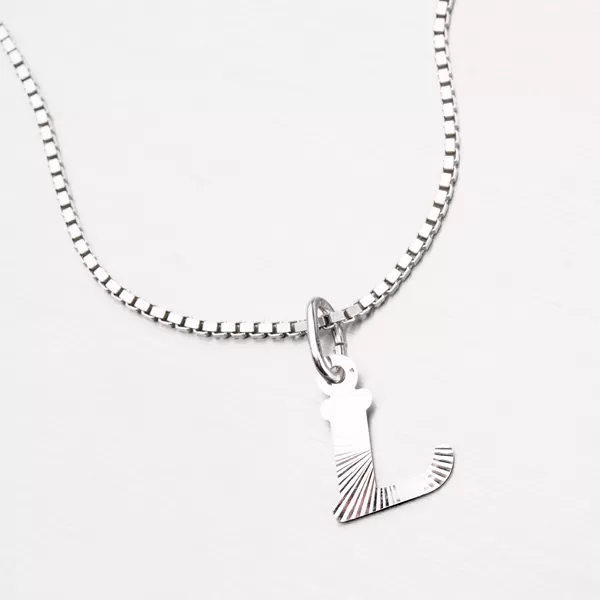 Strieborné písmenko - L M5114-FC-L