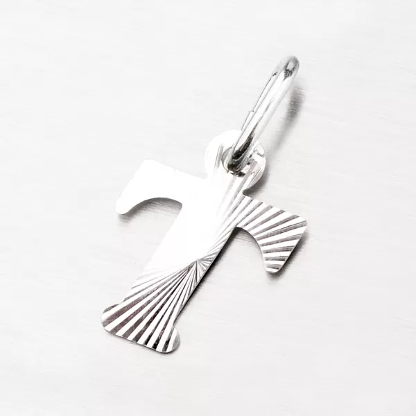 Strieborné písmenko - T M5114-FC-T