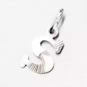 Strieborné písmenko - S M5114-FC-S