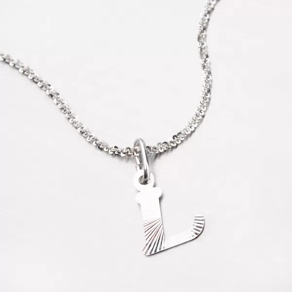 Strieborné písmenko - L M5114-FC-L