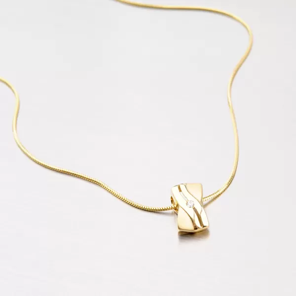 Prívesok zo žltého zlata DZ1751ZL