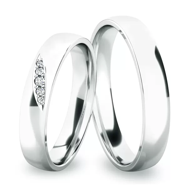 Snubné prstene - striebro SP-61038-Ag