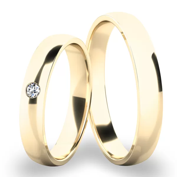 Snubné prstene biele zlato SP-286-01