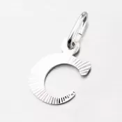 Strieborné písmenko - C M5114-FC-C