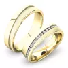 Zlaté snubné prstene SP-61056