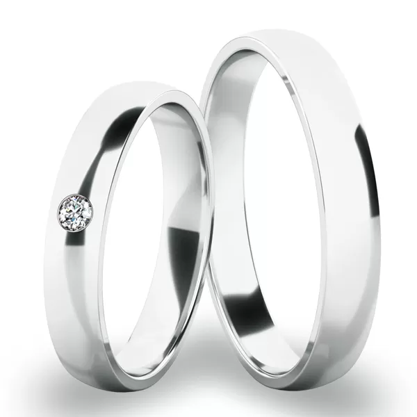 Svadobné prstene žlté zlato SP-286-01